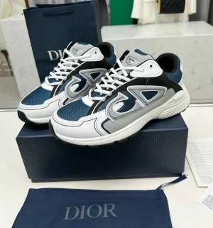 Dior B30 Sneaker top blue white(4)