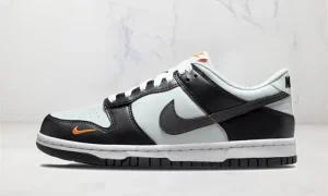 Nike Dunk Low Black Grey Orange STYLE-FN7784-001