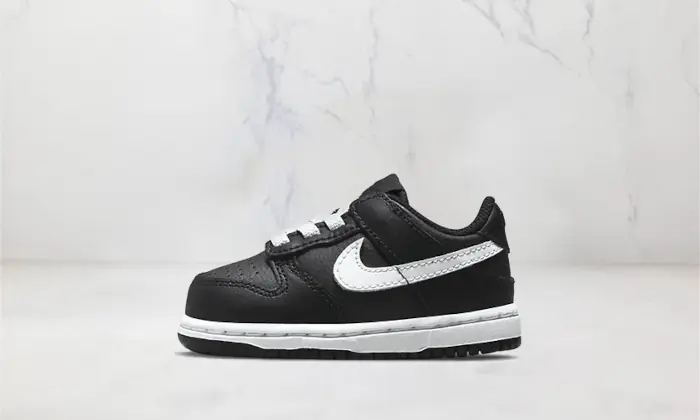 Nike Dunk Low Black White (2022) Bébé (TD) STYLE-DH9761-002