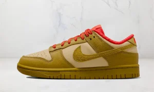Nike Dunk Low Bronzine Sesame Picante Red STYLE-FQ8897-252