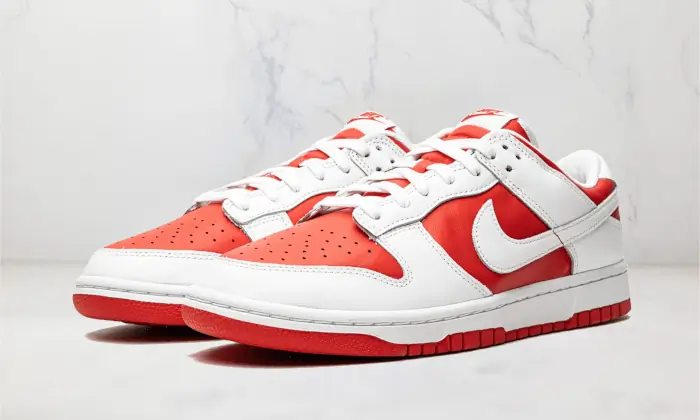 Nike Dunk Low Championship Red STYLE-DD1391-600(1)