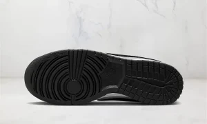 Nike Dunk Low Chenille Swoosh Grey Black STYLE-DQ7683-001(2)
