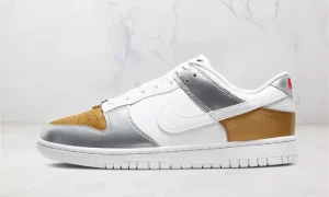 Nike Dunk Low Gold Silver STYLE-DH4403-700