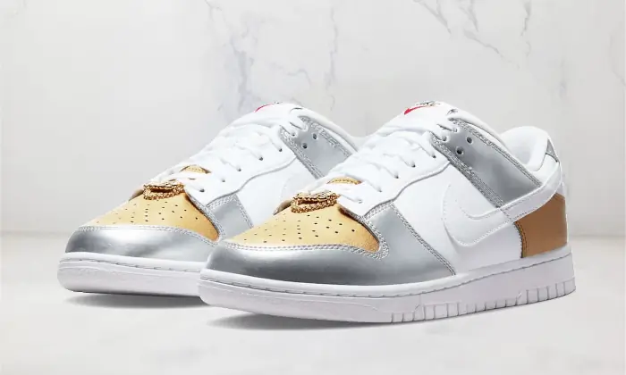 Nike Dunk Low Gold Silver STYLE-DH4403-700(1)