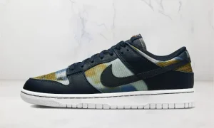 Nike Dunk Low Graffiti Navy STYLE-DM0108-400