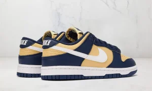 Nike Dunk Low Next Nature Midnight Navy Gold STYLE-DD1873-401(2)