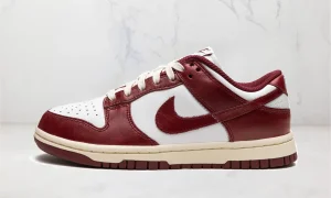 Nike Dunk Low PRM Team Red STYLE-FJ4555-100
