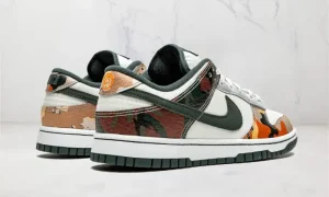 Nike Dunk Low SE Sail Multi-Camo STYLE-DH0957-100(2)