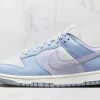 Nike Dunk Low White Blue Airbrush STYLE-FN0323-400