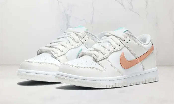 Nike Dunk Low White Bone Peach Aqua STYLE-CW1590-101(1)