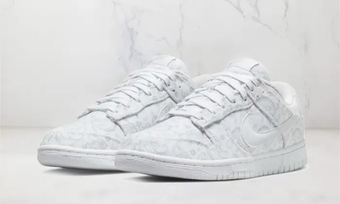 Nike Dunk Low White Paisley STYLE-DJ9955-100(1)