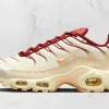 Nike Tn Air Max Plus Sail Team Red STYLE-FQ2765-100