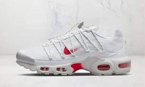 Nike Tn Air Max Plus Utility White Silver Red STYLE-FN3488-100
