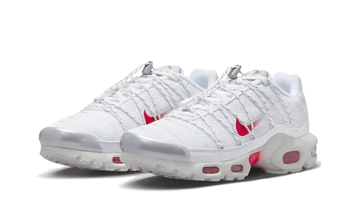 Nike Tn Air Max Plus Utility White Silver Red STYLE-FN3488-100(1)