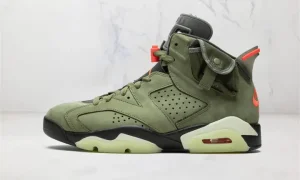 Air Jordan 6 Travis Scott Medium Olive STYLE-CN1085-200