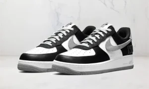 Nike Air Force 1 Low '07 LV8 EMB Noir Silver STYLE-CT2301-001(1)