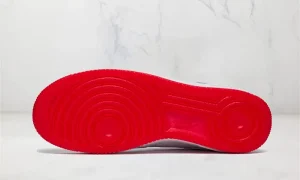 Nike Air Force 1 Low '07 Retro Color of the Month Jewel Swoosh University Red STYLE-FN5924-101(3)