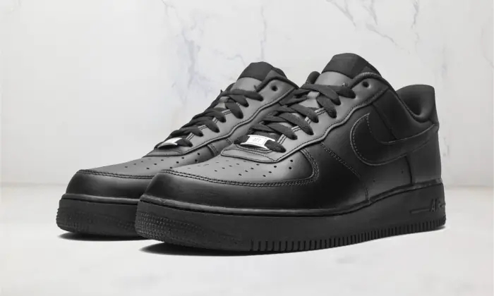 Nike Air Force 1 Low '07 Triple Noir STYLE-315115 038(1)