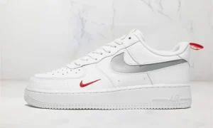 Nike Air Force 1 Low Blanc Red Mini Swoosh STYLE-DO6709-100