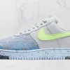 Nike Air Force 1 Low Crater Pure Platinum Barely Volt STYLE-CZ1524-001