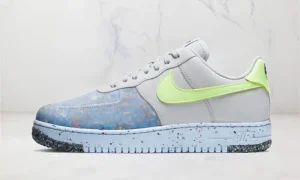 Nike Air Force 1 Low Crater Pure Platinum Barely Volt STYLE-CZ1524-001