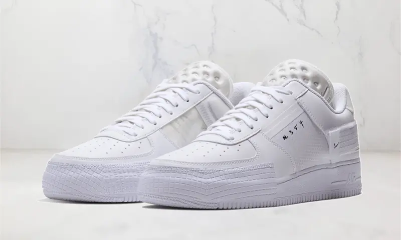 Nike Air Force 1 Low Drop Type Triple Blanc STYLE-CQ2344-101(1)