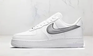 Nike Air Force 1 Low Essential Blanc Metallic Silver STYLE-DD1523-100