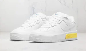 Nike Air Force 1 Low Fontanka Blanc Yellow STYLE-DA7024-101(1)