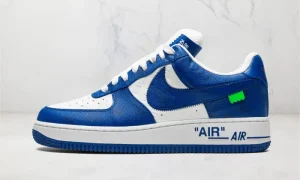 Nike Air Force 1 Low Louis Vuitton Blanc Royal STYLE-1A9VAO