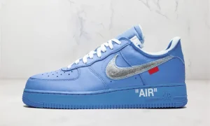 Nike Air Force 1 Low Off-Blanc MCA University Blue STYLE-CI1173-400
