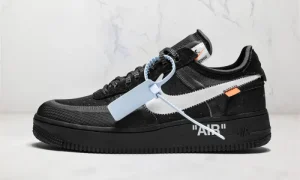 Nike Air Force 1 Low Off-Blanc Noir STYLE-AO4606-001