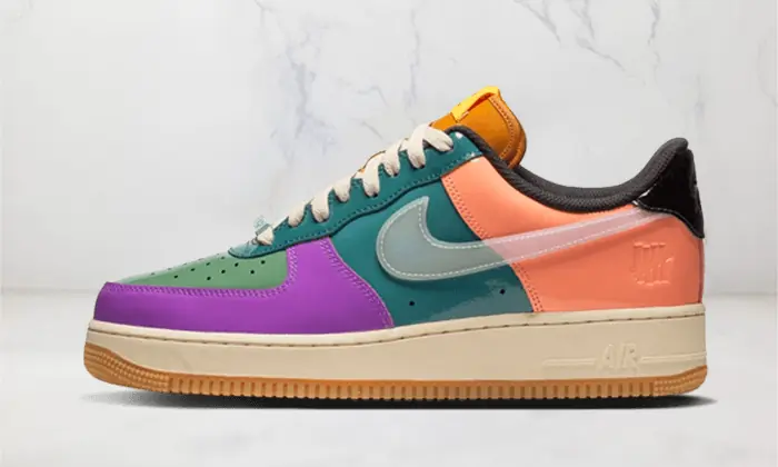 Nike Air Force 1 Low SP Undefeated Multi Patent Celestine Blue STYLE-DV5255-500