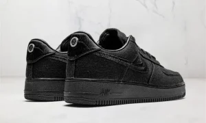 Nike Air Force 1 Low Stussy Noir STYLE-CZ9084-001(2)