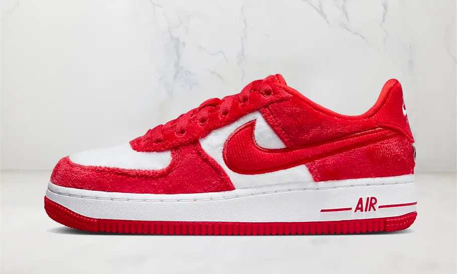 Nike Air Force 1 Low Valentine's Day Fleece (2024) STYLE-FZ3552-612