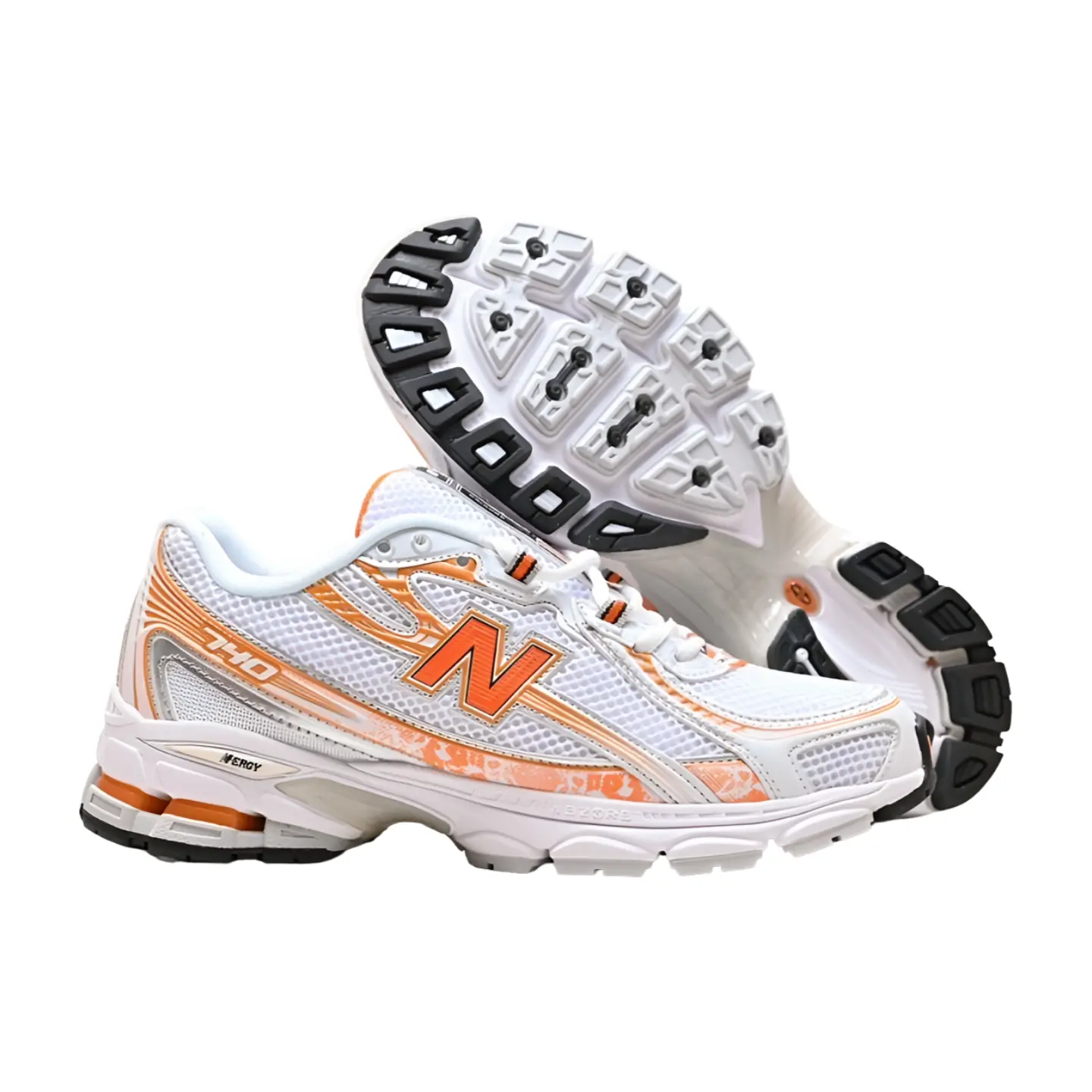 Sneaker NEW BALANCE 740 Blanche Orange(5)