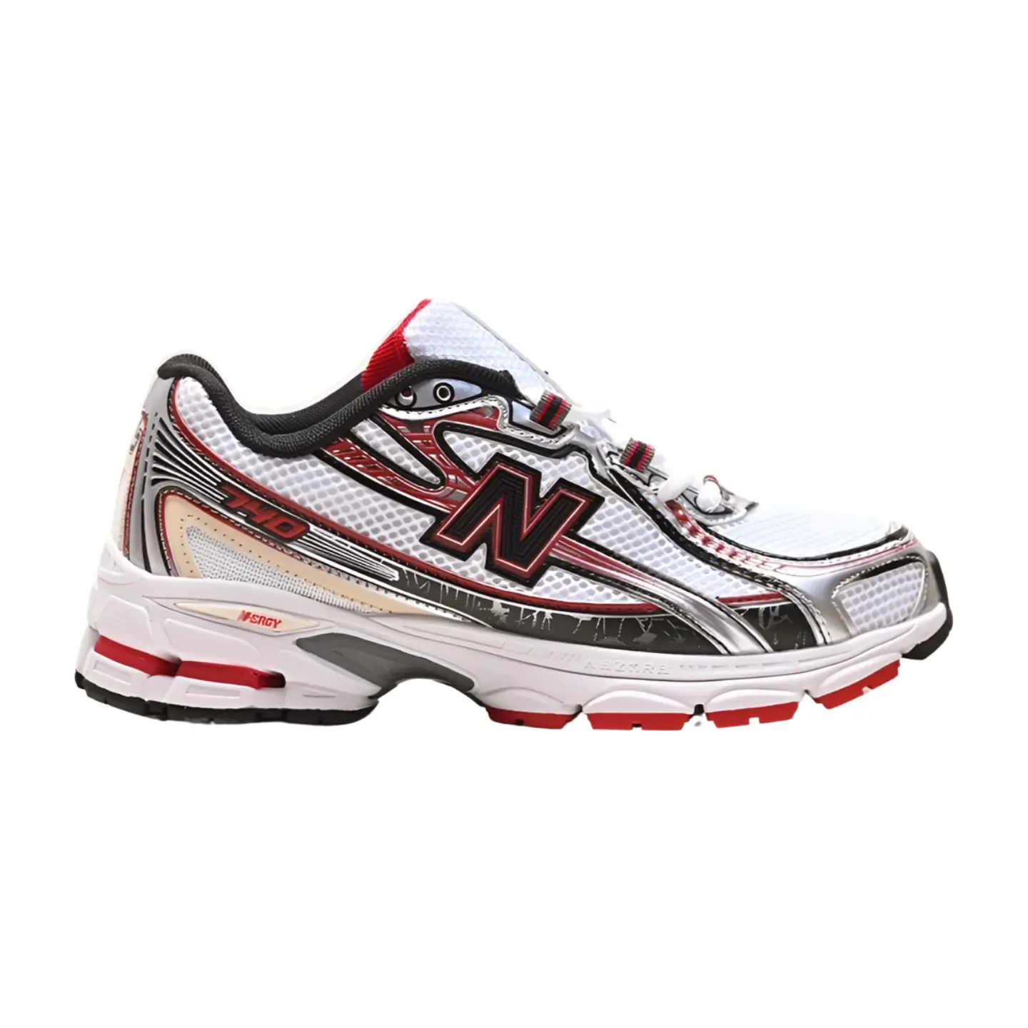Sneaker NEW BALANCE 740 Blanche Rouge