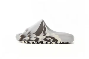 Adidas Yeezy Slide Enflame Oil Painting White Grey STYLE-GZ5553