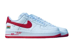 Nike Air Force 1 Low Louis Vuitton Blanc Rouge(1)