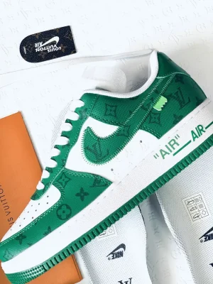 Nike Air Force 1 Low Louis Vuitton Green(1)