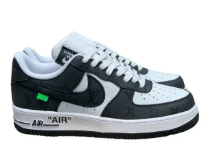 Nike Air Force 1 Low Louis Vuitton Panda Noir Blanc