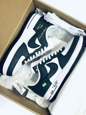 Nike Air Force 1 Low Louis Vuitton Panda Noir Blanc(12)