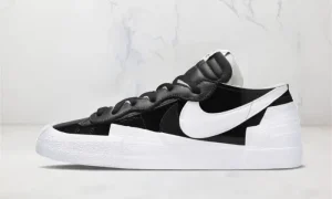 Nike Blazer Low Sacai Noir Patent STYLE-DM6443-001