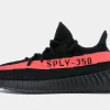 Adidas Yeezy Boost 350 V2 Core Noir Red STYLE-BY9612