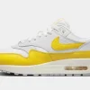 Nike Air Max 1 White Bright Yellow STYLE-DX2954-001