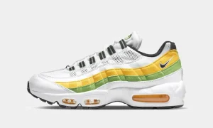 Nike Air Max 95 Essential White Green Apple Tour Yellow Sneaker STYLE-DQ3429-100
