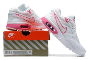 Nike Air Max Bw Femme Blanche Rose(6)