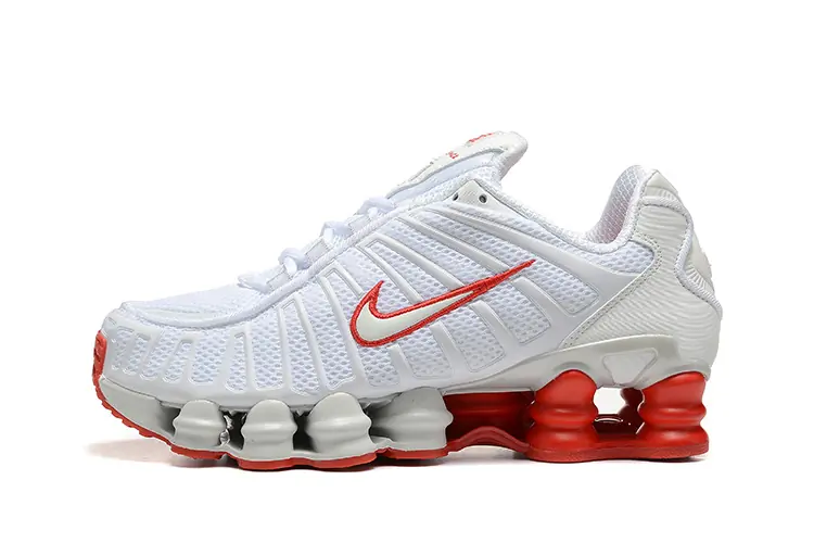 Nike Shox TL Blanc Rouge(1)