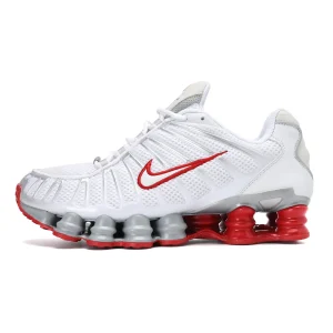 Nike Shox TL Blanc Rouge(7)