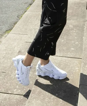 Nike Shox TL Blanche Silver STYLE-AR3566-100(14)