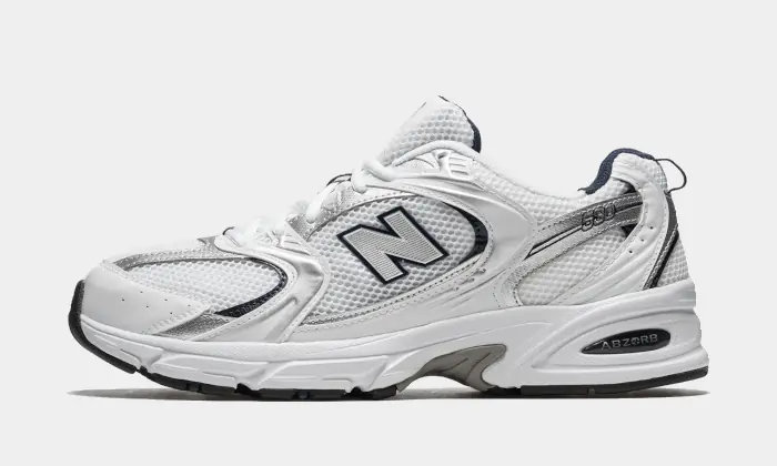 New Balance 530 Sneakers White Grey Navy STYLE-MR530SG GR530SB1(1)
